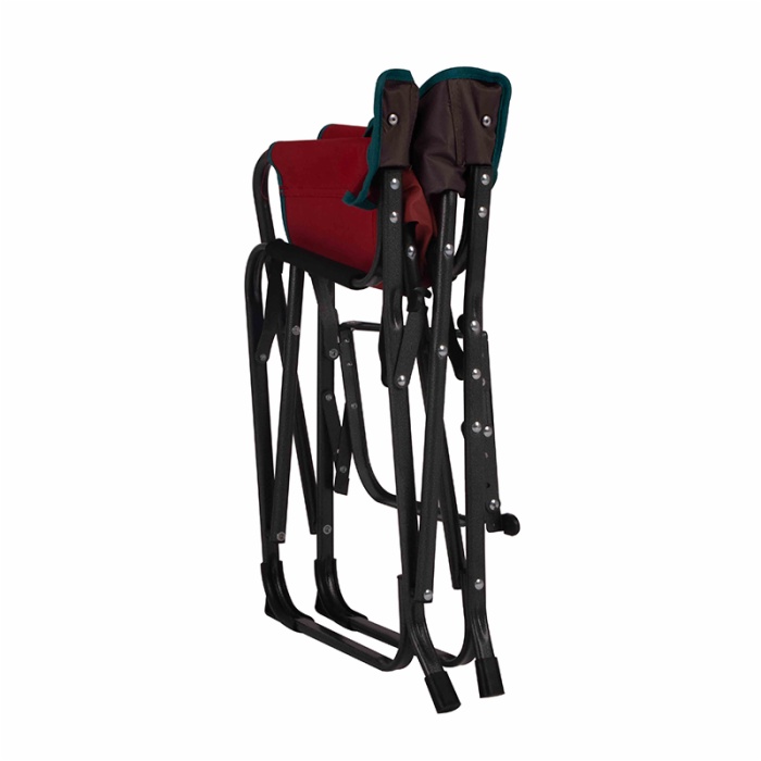 Logo and Color Outdoor 600D Fabric Patio Director Reclining Foldable Camping Chair