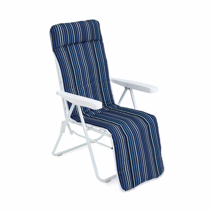 Outdoor Beach Chair Folding Camping Chair Portable Fishing Chair with Padded