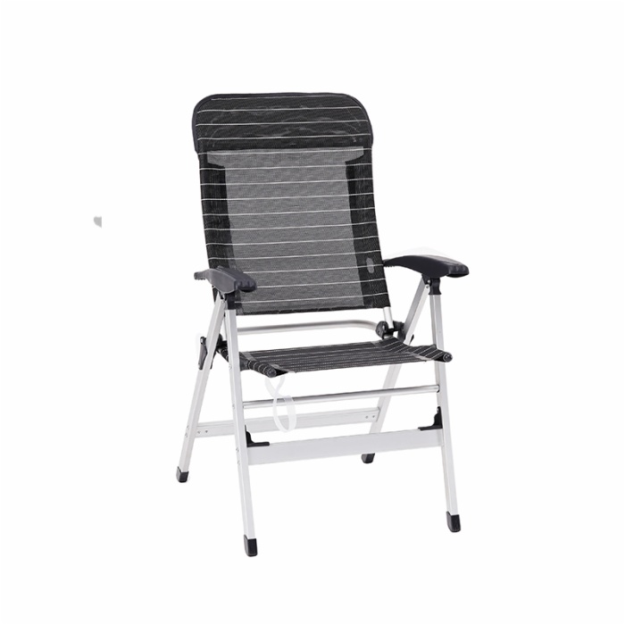 5 Position Outdoor Folding Adjustable Recliner Reclining Metal Aluminium Furniture Seat Patio Garden Chair