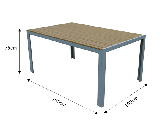 Aluminum Outdoor Dining Set 7PCS Set