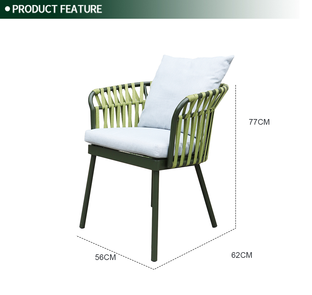 Aluminum Outdoor Dining Set 4002