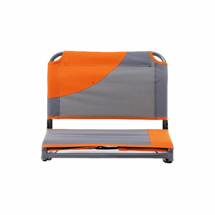 Portable Padded Floor Football Bleacher Seating Chair Folding Stadium Chairs with Bleacher Hook