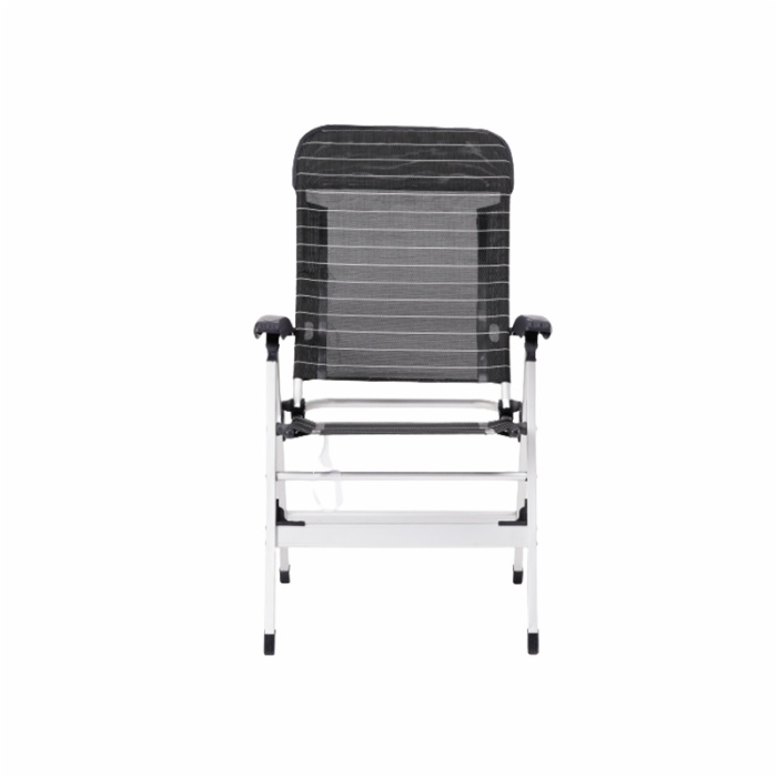 5 Position Outdoor Folding Adjustable Recliner Reclining Metal Aluminium Furniture Seat Patio Garden Chair