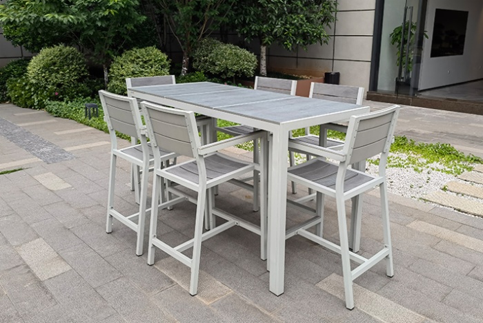 Aluminum Outdoor Bar Set 3004
