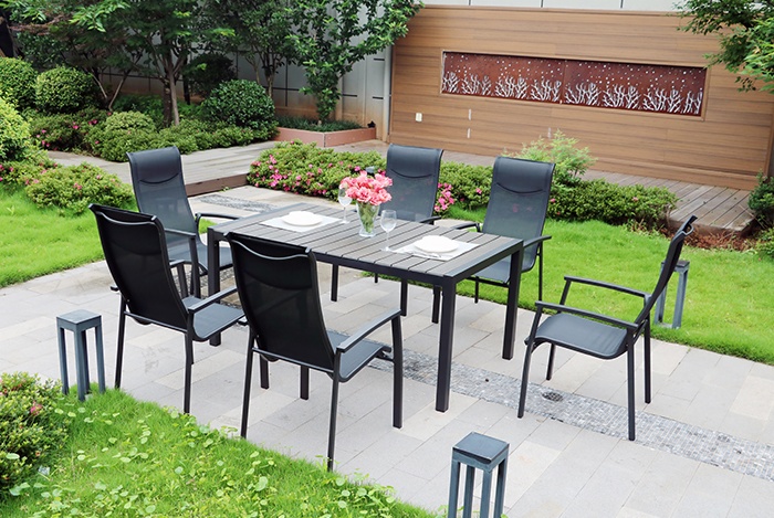 Aluminum Outdoor Dining Set 7PCS 1013A