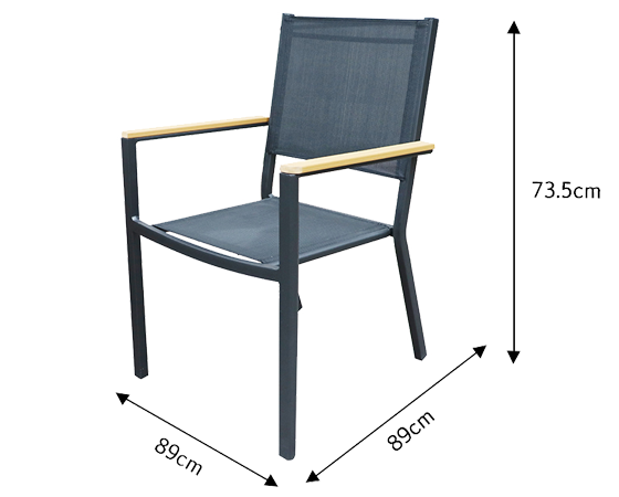Steel Outdoor Dining Set 5PCS 1003