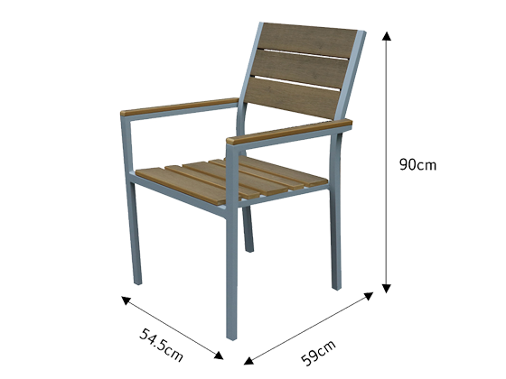 Aluminum Outdoor Dining Set 7PCS Set