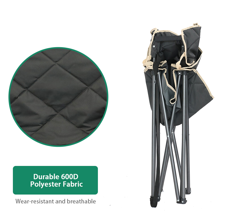 Luxury Portable Metal Picnic Giant Folding Outdoor Fishing Beach Camping Chair