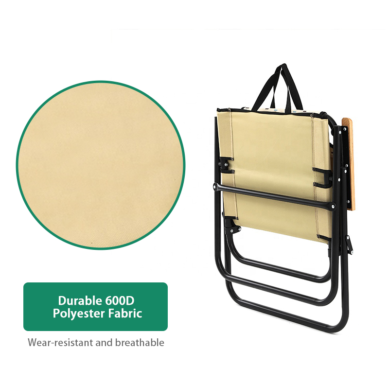 Outdoor Detachable Portable Metal Frame Folding Foldable Camping Kermit Chair for Picnic