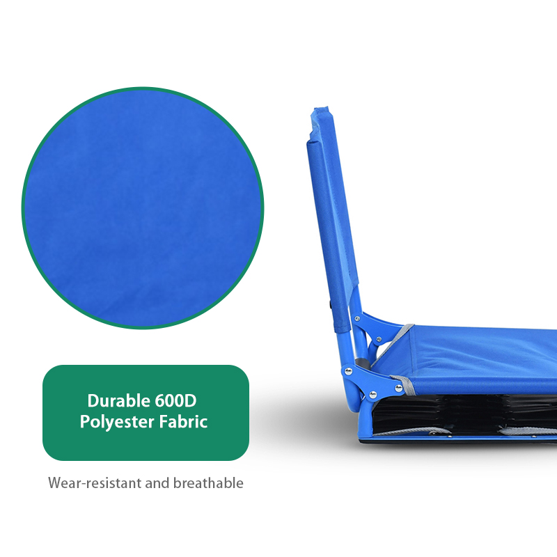Lightweight Portable Folding Stadium Seat for Beachers and Benches
