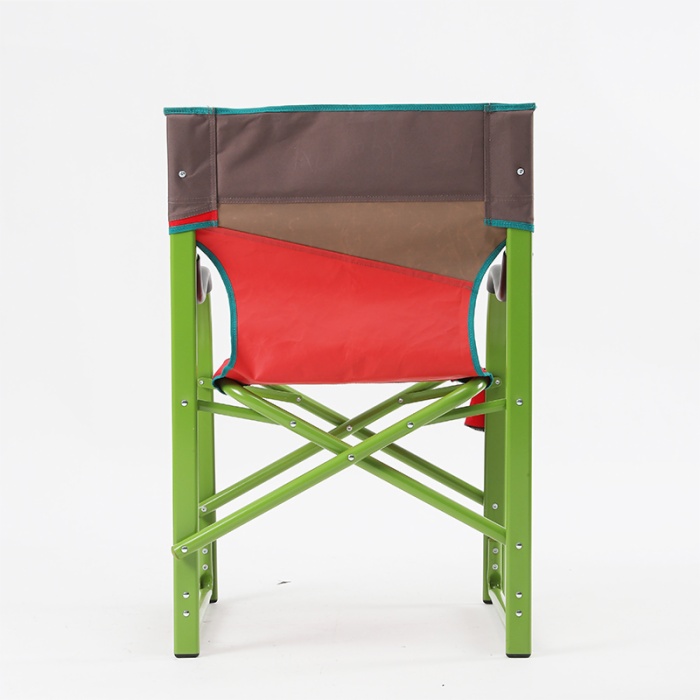 Directors Portable Heavy Duty Folding Outdoor Foldable Metal Camping Chair