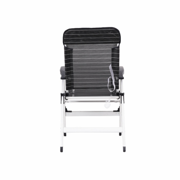 5 Position Outdoor Folding Adjustable Recliner Reclining Metal Aluminium Furniture Seat Patio Garden Chair