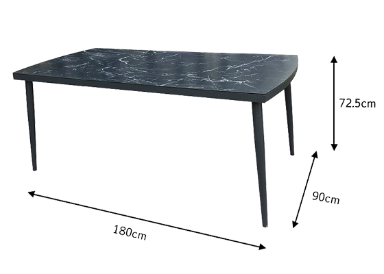 Aluminum Outdoor Dining Set 0075 7PCS