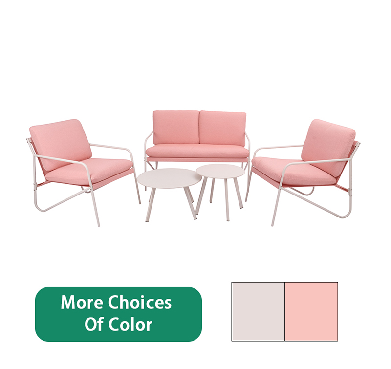 5 Piece Sofa Seating Group Conversation Set with Cushions SF2603-5