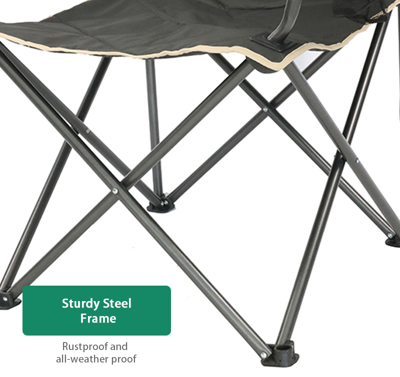 Luxury Portable Metal Picnic Giant Folding Outdoor Fishing Beach Camping Chair