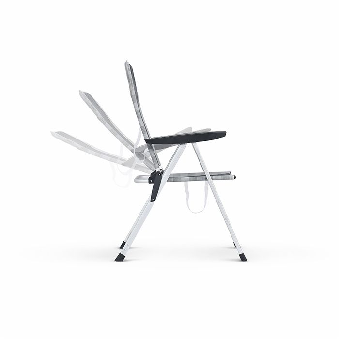 5 Position Adjustable Luxury Aluminum Lightweight Portable Folding High Back Camping Beach Chair