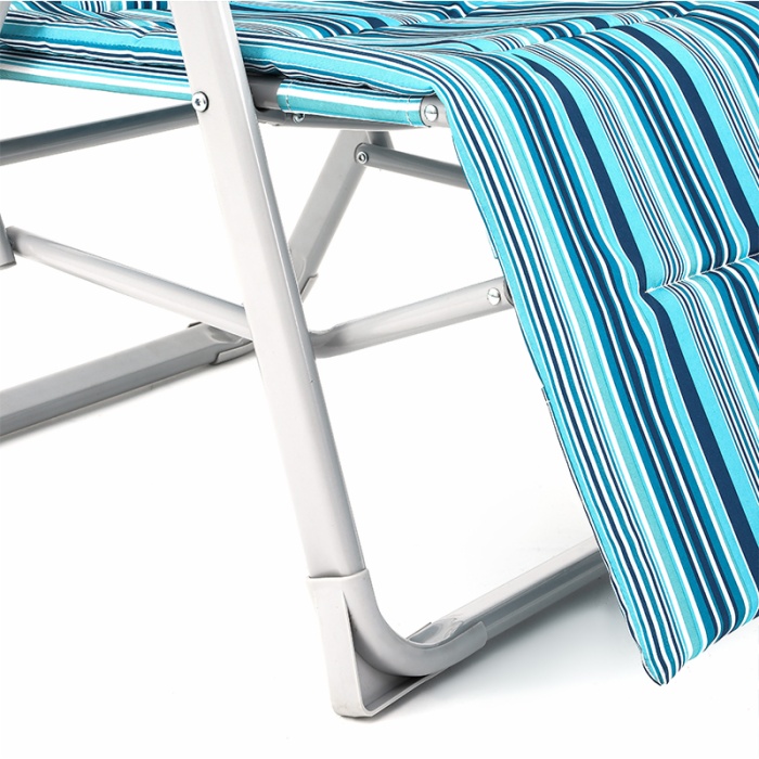 Outdoor 5 Position Padded Good Quality Double Layers Portable Folding Camping Chair