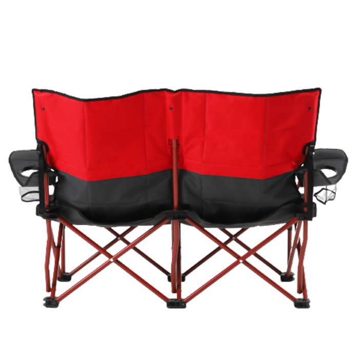 Outdoor Armrest Hiking Portable Double Seat Luxury 2 People Foldable Chair Folding Camping Chair