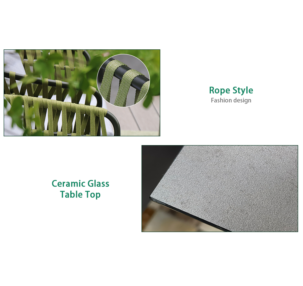 Aluminum Outdoor Dining Set 4002