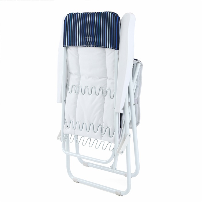 Outdoor Beach Chair Folding Camping Chair Portable Fishing Chair with Padded