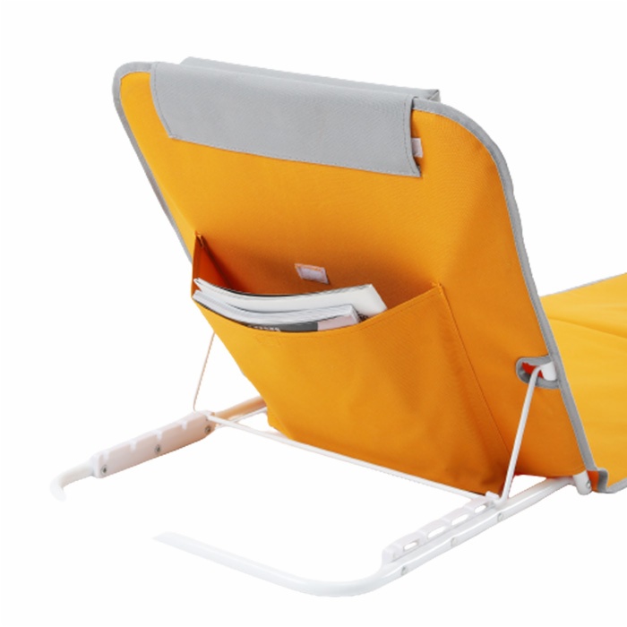 Folding Beach Lounge Chairs Mat Waterproof Oxford Beach Mat with Backrest