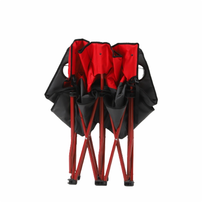 Outdoor Armrest Hiking Portable Double Seat Luxury 2 People Foldable Chair Folding Camping Chair