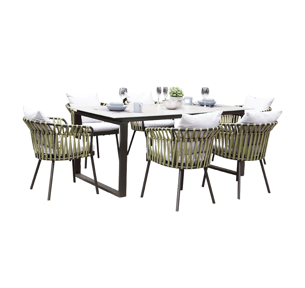 Aluminum Outdoor Dining Set 4002