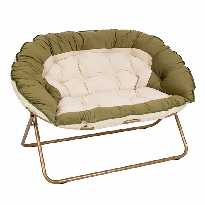 Relax Folding Large Luxury Double Moon Camping Chair