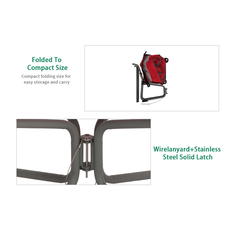 Red Rotary Shaft Butterfly Chair with Removable Sofa-like Seat