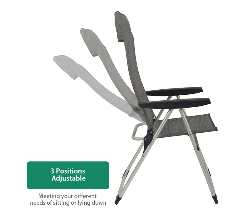 5-Position RV Chair with High Back and Removable Headrest