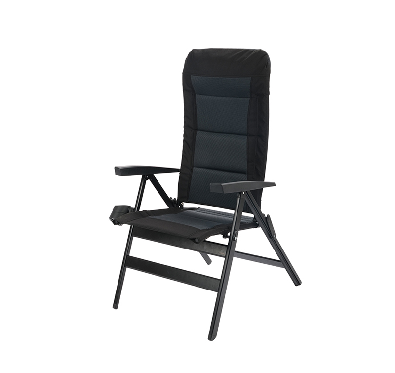 High Back Folding Chair with 3D Mesh and Padded Pillow for Comfort