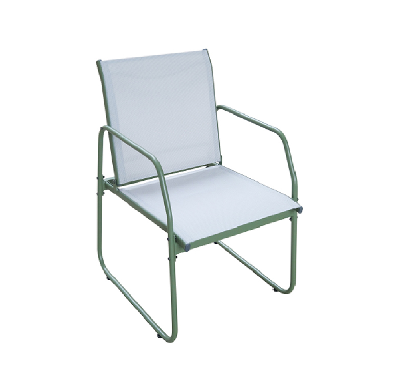 5-Piece Outdoor Dining Set with Tempered Glass Table and Sling Chairs – Steel Frame for Patio or Garden