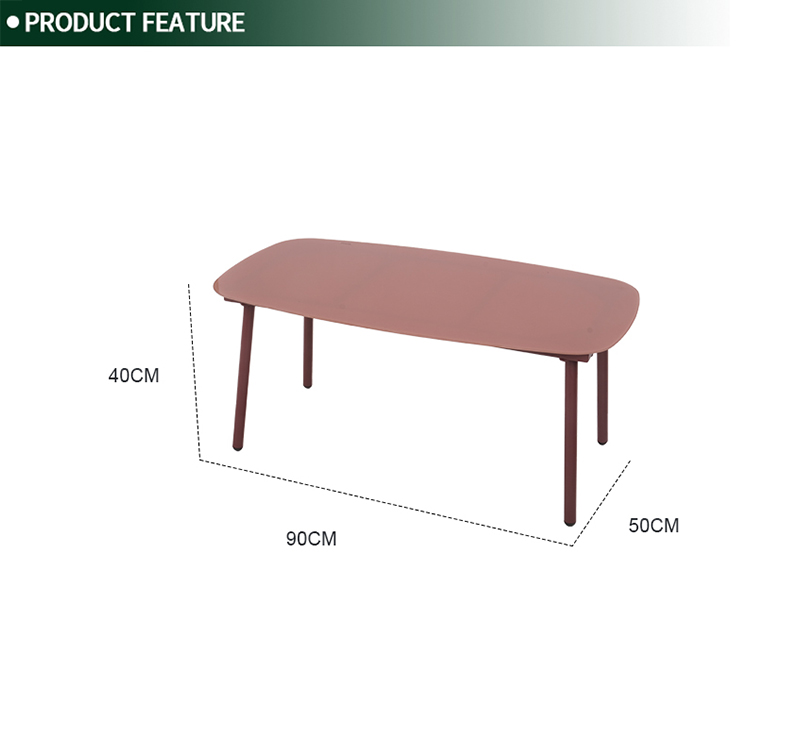 Complete 4-Piece Patio Set AF2511 with Loveseat, Tempered Glass Table & Polypropylene Fabric