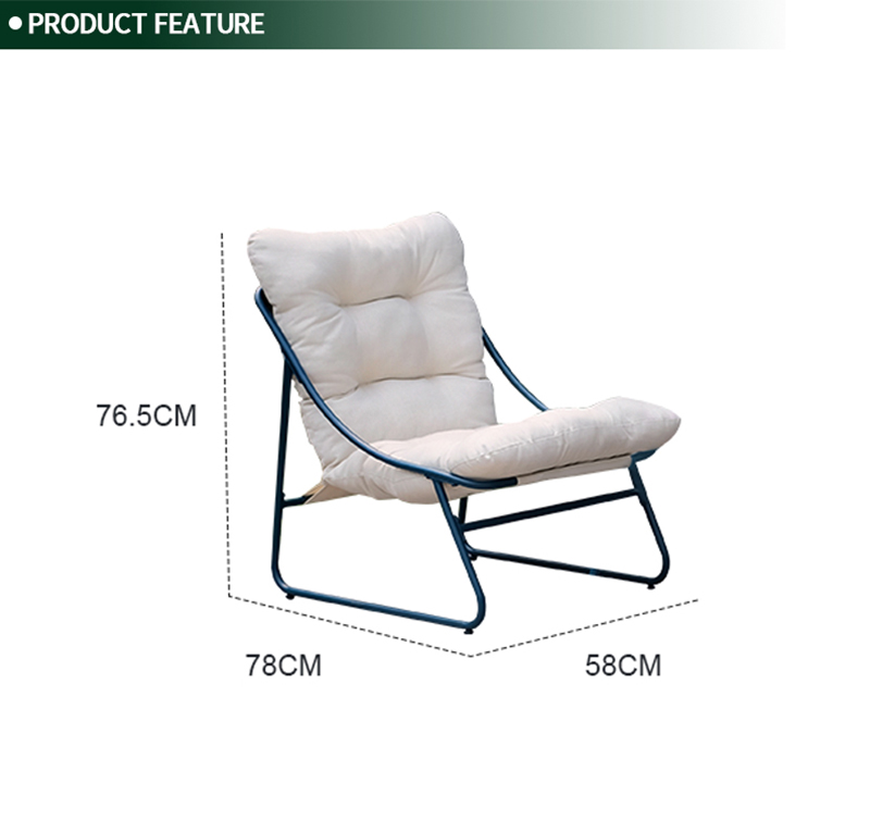 Positano Style 4pc Outdoor Sofa Set, Steel Frame & Glass Top