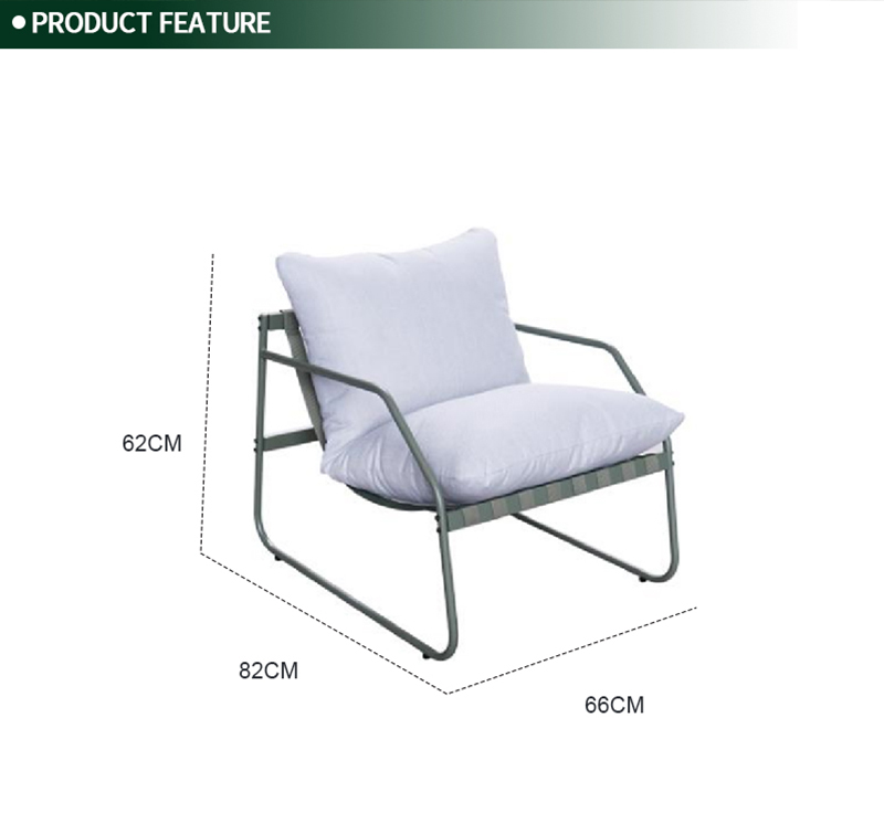 4-Piece Outdoor Sofa Set Including Tempered Glass Table – Durable Steel Frame and Spun Poly Fabric