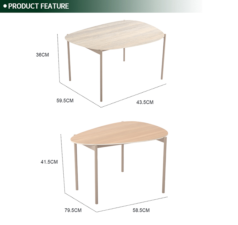 5-Piece Outdoor Living Set Featuring Eco-Friendly Recycled Fabric and a Natural Slate Table Top