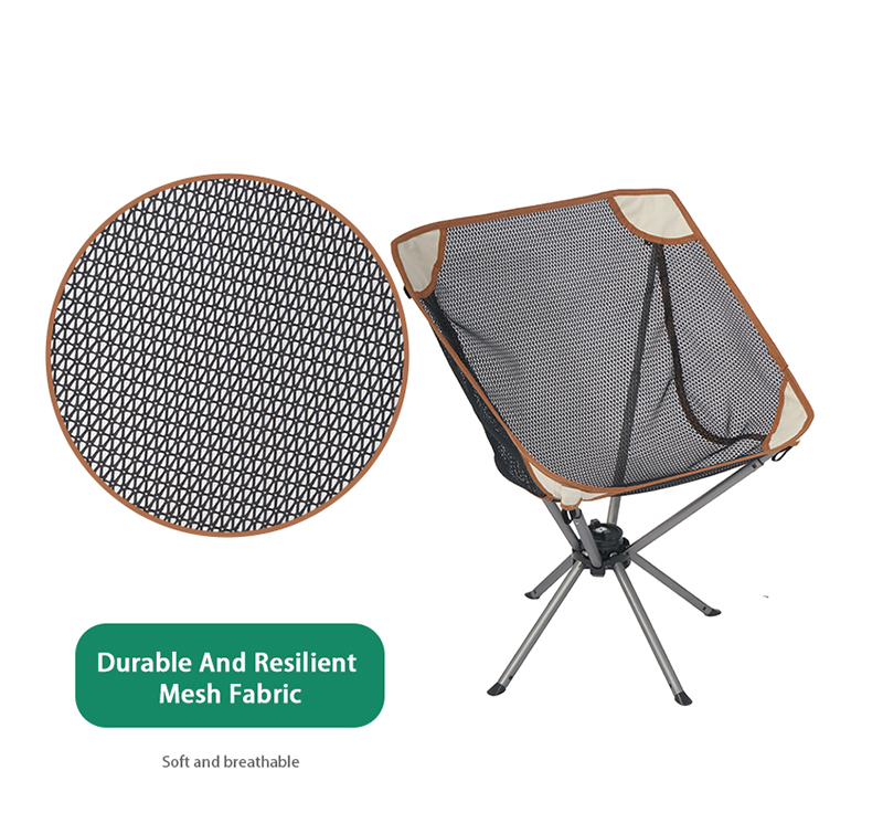 Lightweight Mesh Camping Chair with Aluminum Frame for Hiking,Outdoor Activities