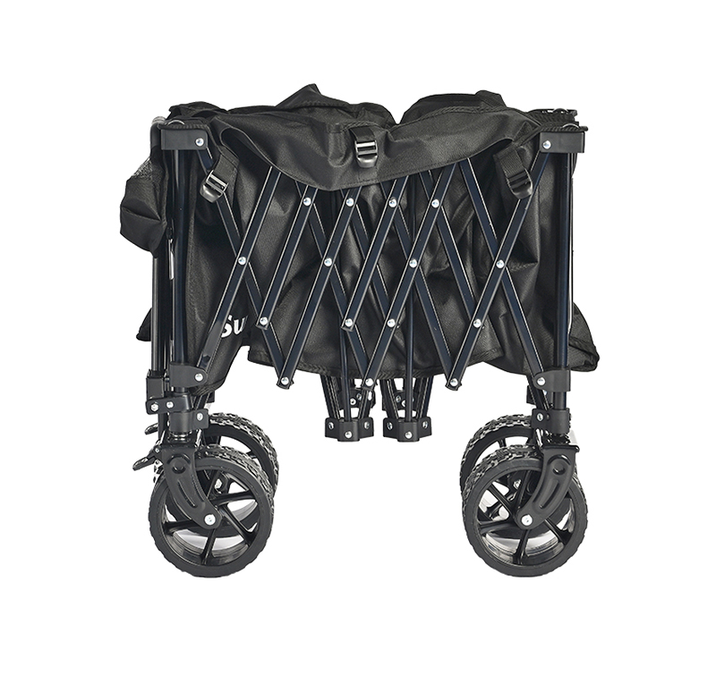 Extra-Long Golf & Fishing Wagon, 180kg High Capacity Hauler