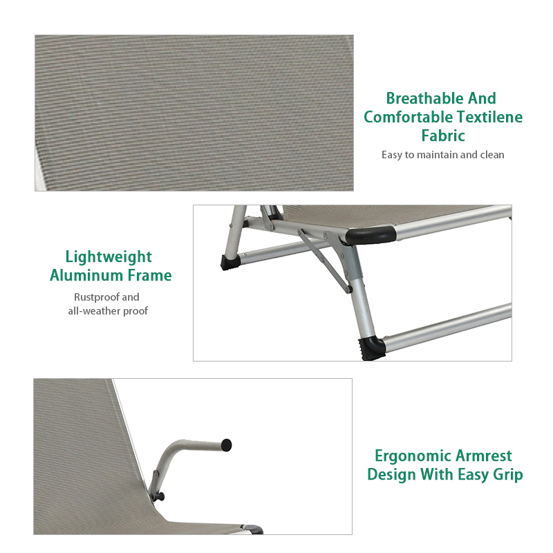 Camping Chair | Lightweight Utopia Breeze Beach Chair | Outdoor Chair with Low Profile