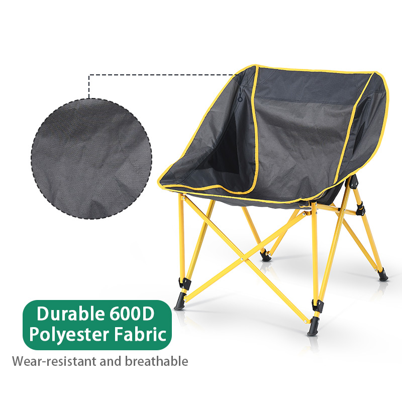 Comfortable Oversized Portable Compact Folding Chair Beach Camping Chair with Carry Bag