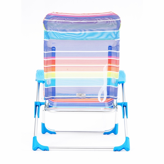 Comfortable Aluminium Fishing Chair High Back Camping Folding Beach Chair