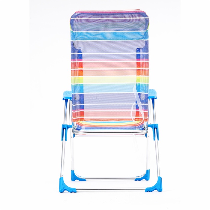 Custom Logo Foldable Aluminium Outdoor Beach Chair Folding Camping Chairs