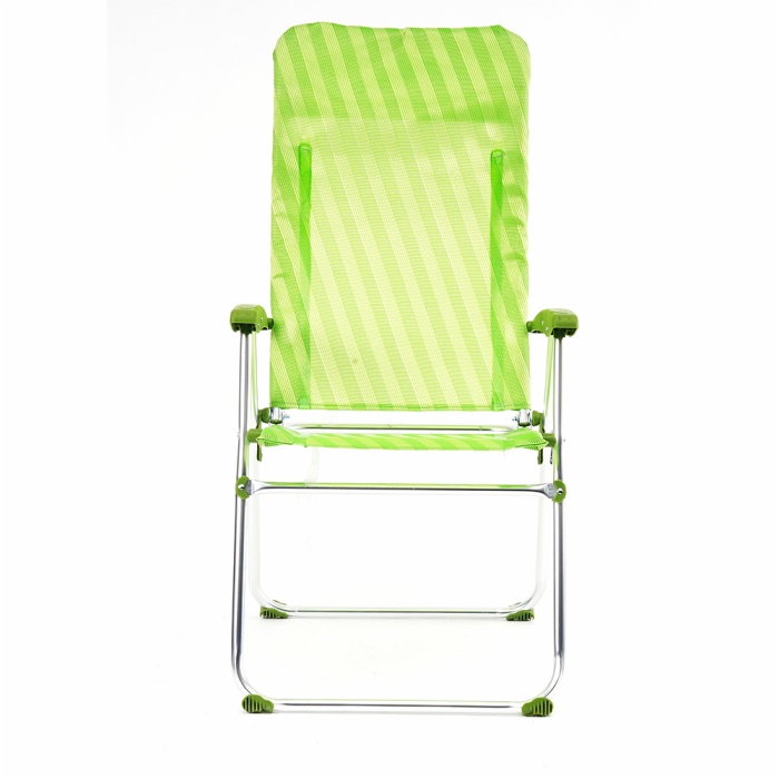 Easy Foldable Al Alloy Beach Chairs Folding Outdoor Beach Camping Chair