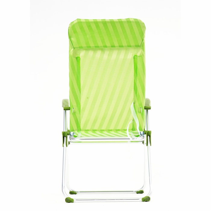 Easy Foldable Al Alloy Beach Chairs Folding Outdoor Beach Camping Chair