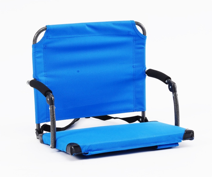 Outdoor Lightweight Foldable Removable High Back Stadium Seats Chair with Armrest