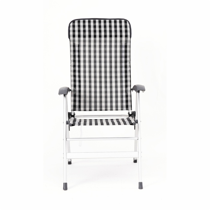 Sunshine 5 Position Adjustable Luxury Aluminum Lightweight Portable Folding High Back Camping Beach Chair