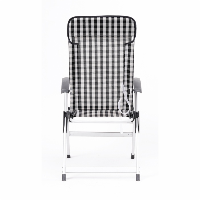 Sunshine 5 Position Adjustable Luxury Aluminum Lightweight Portable Folding High Back Camping Beach Chair