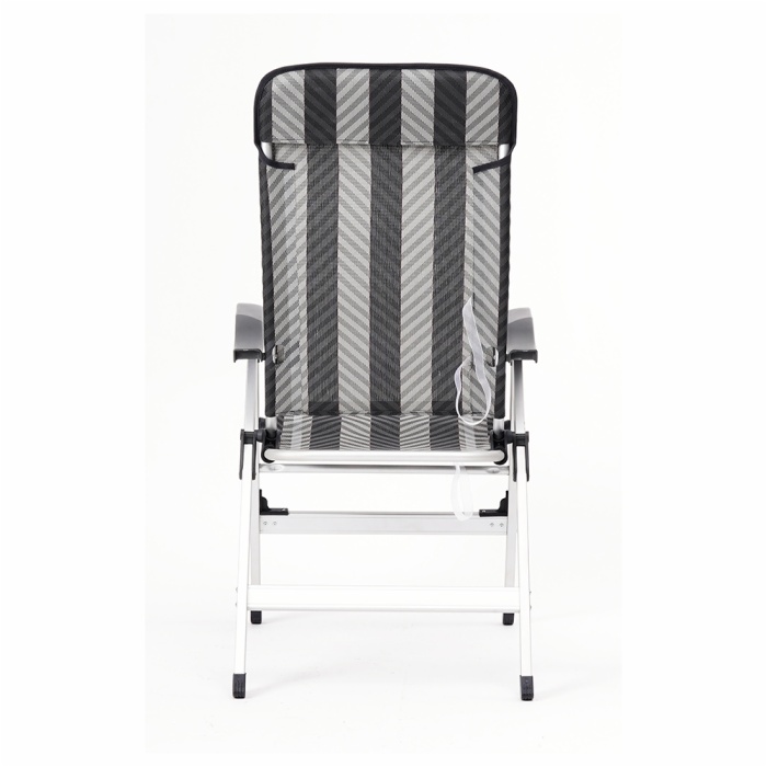 Outdoor Master 5 Position Lightweight Folding Chair Padded Aluminum Camping Chair