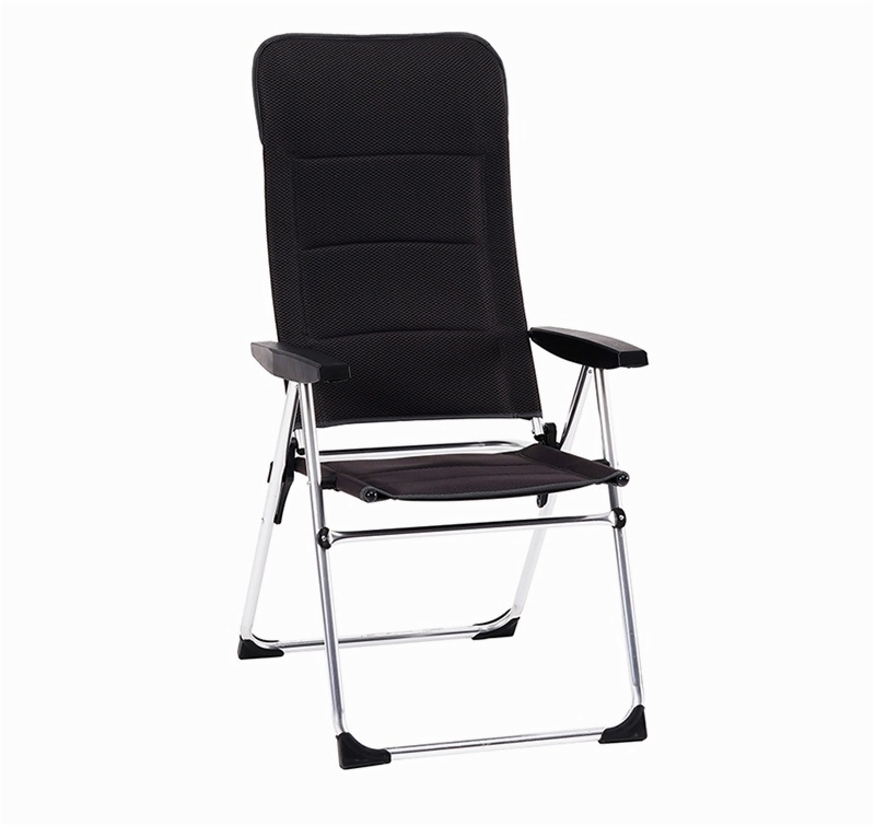 5 Position Adjustable Reclining High Back Aluminum Lightweight Outdoor Folding Camping Chair for Picnic