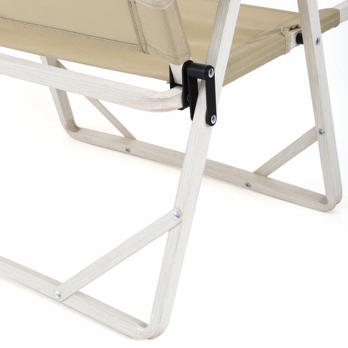 600D Oxford Outdoor Bench Handle Foldable Beach Camping Fishing Chair
